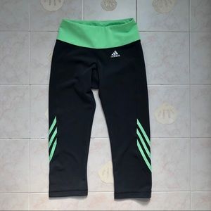 Adidas crop workout legging